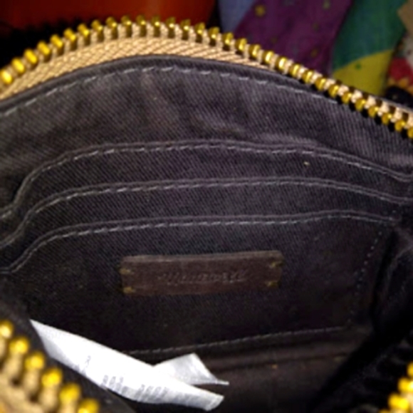 Madewell- The Leather Pocket Pouch Wallet & The Leather Card Case - Picture 3 of 4